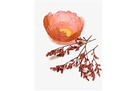 Подсвечник Daum Bouquet — хрустальная паста